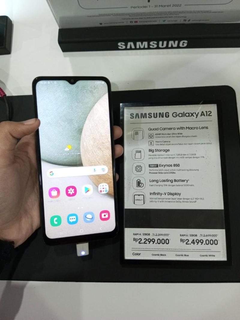 Harga Samsung A12 Maret 2022 Rajasamsung