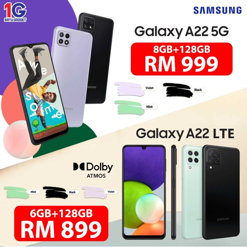 Harga Samsung A22 5G yang relatif mahal