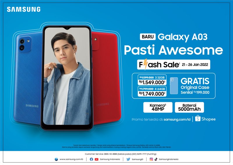 √ Harga Samsung A03 Core Spesifikasi